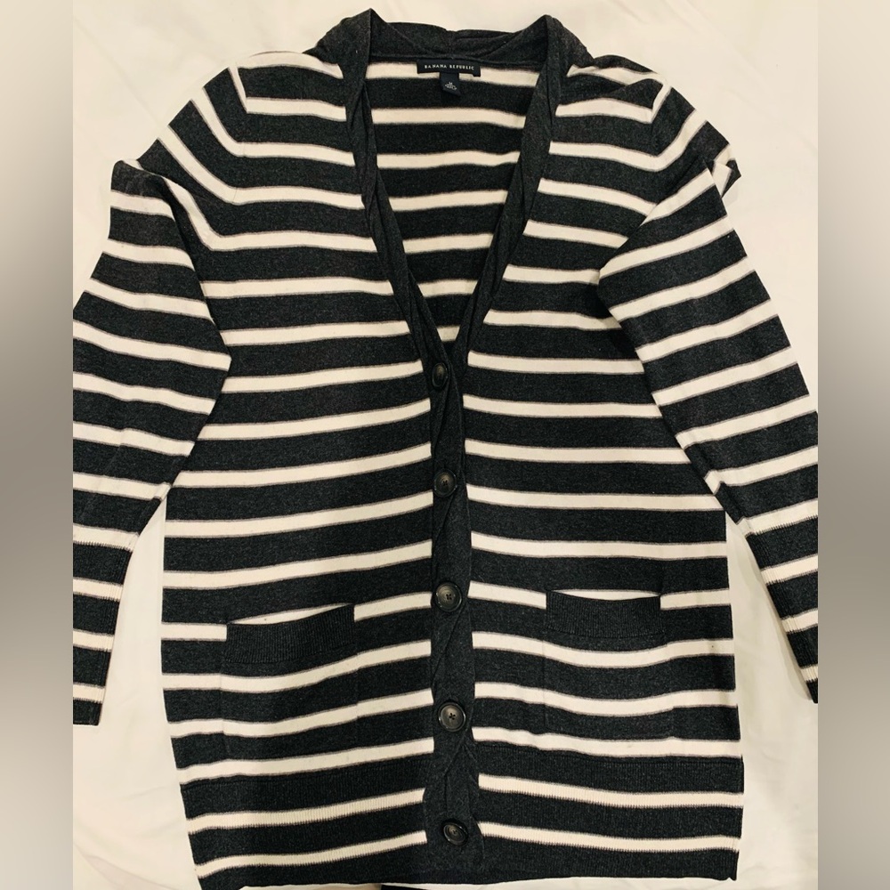 Banana Republic Cardigan Cotton/Modal/Wool